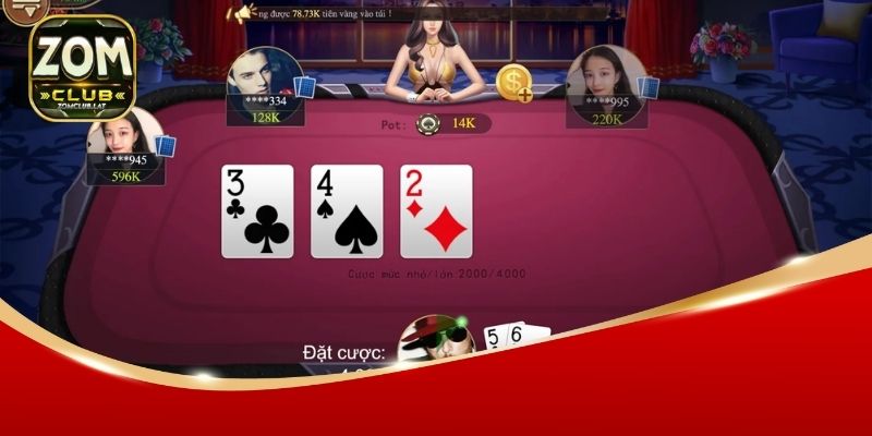 Xì Tố Online ZOMCLUB – Sân Chơi Chiến Thuật Đỉnh Cao 3 Kinh nghiệm và chiến thuật chơi xì tố online