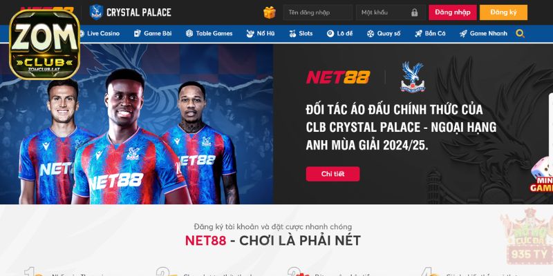 NET88 Và Bước Ngoặt Lịch Sử Khi Trở Thành Nhà Tài Trợ Chính Của Crystal Palace F.C 2 NET88 từ nền tảng giải trí trực tuyến đến thương hiệu toàn cầu