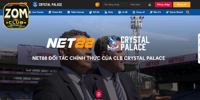 NET88 Và Bước Ngoặt Lịch Sử Khi Trở Thành Nhà Tài Trợ Chính Của Crystal Palace F.C 1 NET88 Và Bước Ngoặt Lịch Sử Khi Trở Thành Nhà Tài Trợ Chính Của Crystal Palace F.C